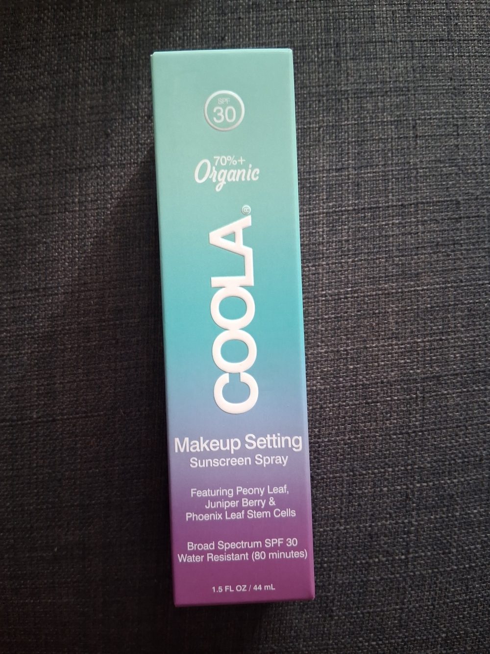 NEW SEALED COOLA Makeup Setting Sunscreen Spray SPF 30 1.5 oz